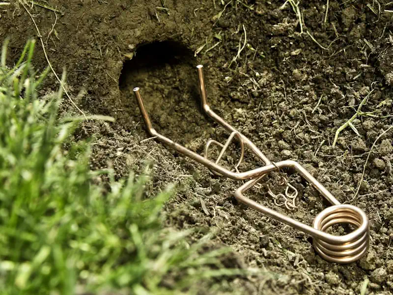 Pièges mécaniques à taupes utilisés par notre taupier à Cauneille